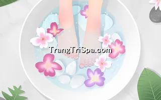 Mẫu Tranh Dán Tường Spa Kết Hợp Phong Cảnh Thiên Nhiên Tạo Sự Thẩm Mỹ Cao 