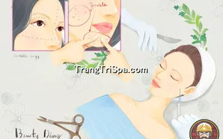 Mẫu Tranh Dán Tường Spa Kết Hợp Phong Cảnh Thiên Nhiên Tạo Sự Thẩm Mỹ Cao 