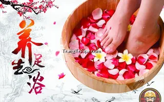 Tranh Dán Tường 3D Phòng Spa Phong Cách Trung Hoa Đem Đến Không Gian Sang Trọng Và Tinh Tế