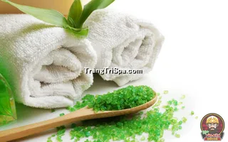 Mẫu Tranh Dán Tường 3D Tiệm Spa Kết Hợp Thảo Mộc Thể Hiện Sự Sang Trọng Và Đẳng Cấp Thẩm Mỹ 