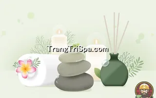 Mẫu Tranh Dán Tường Spa Kết Hợp Phong Cảnh Thiên Nhiên Tạo Sự Thẩm Mỹ Cao 