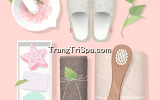 Mẫu Tranh Dán Tường Spa Kết Hợp Phong Cảnh Thiên Nhiên Tạo Sự Thẩm Mỹ Cao 