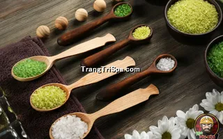 Mẫu Tranh Dán Tường 3D Tiệm Spa Kết Hợp Thảo Mộc Thể Hiện Sự Sang Trọng Và Đẳng Cấp Thẩm Mỹ 