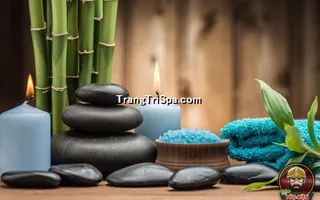 Mẫu Tranh Dán Tường 3D Tiệm Spa Kết Hợp Thảo Mộc Thể Hiện Sự Sang Trọng Và Đẳng Cấp Thẩm Mỹ 