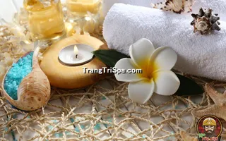 Mẫu Tranh Dán Tường 3D Tiệm Spa Kết Hợp Thảo Mộc Thể Hiện Sự Sang Trọng Và Đẳng Cấp Thẩm Mỹ 