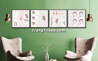 Tranh Treo Tường Tiệm Thẩm Mỹ Viện Thịnh Hành Nhất