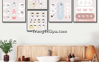 Tranh Treo Tường Tiệm Thẩm Mỹ Viện Thịnh Hành Nhất