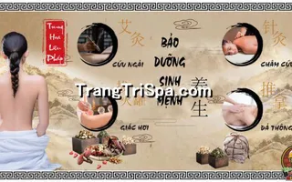 Tranh Gội đầu Dưỡng sinh Trung Hoa : Điểm nhấn nghệ thuật độc đáo cho không gian Spa