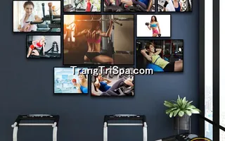 Mẫu tranh treo phòng Gym, Fitness, phòng tập thể hình Nữ trang trí ấn tượng, tạo cảm hứng dồi dào cho học viên