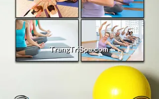 Mẫu Tranh Phòng Tập Yoga Thịnh Hành Treo Tường Trang Trí 