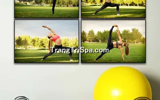 Mẫu Tranh Phòng Tập Yoga Thịnh Hành Treo Tường Trang Trí 
