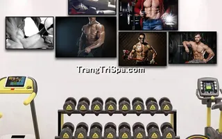 Mẫu tranh treo phòng Gym, Fitness, phòng tập thể hình Nam tạo động lực dồi dào cho học viên, gymer