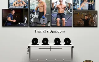 Mẫu tranh treo phòng Gym, Fitness, phòng tập thể hình Nam tạo động lực dồi dào cho học viên, gymer