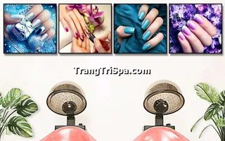 Mẫu Tranh Treo Tường Tiệm Nail Đẹp Đơn Giản, Bắt Mắt