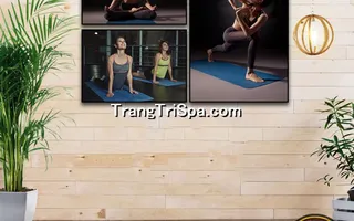 Mẫu Tranh Phòng Tập Yoga Thịnh Hành Treo Tường Trang Trí 