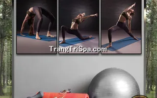 Mẫu Tranh Phòng Tập Yoga Thịnh Hành Treo Tường Trang Trí 