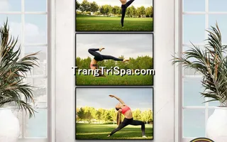 Mẫu Tranh Phòng Tập Yoga Thịnh Hành Treo Tường Trang Trí 