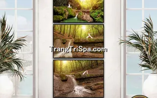 Mẫu Tranh Phòng Tập Yoga Thịnh Hành Treo Tường Trang Trí 