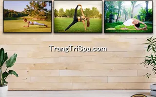 Mẫu Tranh Phòng Tập Yoga Thịnh Hành Treo Tường Trang Trí 