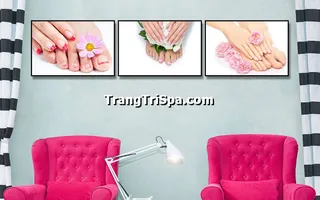 Tranh Treo Tường Cho Tiệm Nail, Tiệm Nối Mi, Phun Xăm Môi Nghệ Thuật Ấn Tượng
