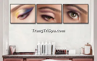 Tranh Treo Tường Cho Tiệm Nail, Tiệm Nối Mi, Phun Xăm Môi Nghệ Thuật Ấn Tượng