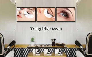 Tranh Treo Tường Cho Tiệm Nail, Tiệm Nối Mi, Phun Xăm Môi Nghệ Thuật Ấn Tượng