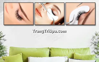Tranh Treo Tường Cho Tiệm Nail, Tiệm Nối Mi, Phun Xăm Môi Nghệ Thuật Ấn Tượng
