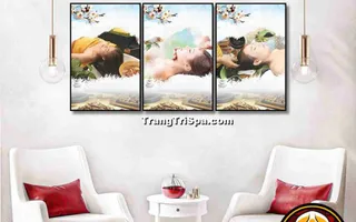 Tranh Gội đầu Dưỡng sinh Trung Hoa : Điểm nhấn nghệ thuật độc đáo cho không gian Spa