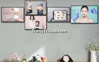Tranh Treo Tường Tiệm Thẩm Mỹ Viện Thịnh Hành Nhất