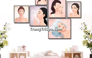 Tranh Treo Tường Tiệm Thẩm Mỹ Viện Thịnh Hành Nhất