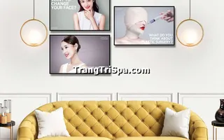 Tranh Treo Tường Tiệm Thẩm Mỹ Viện Thịnh Hành Nhất