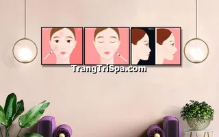 Tranh Treo Tường Tiệm Thẩm Mỹ Viện Thịnh Hành Nhất