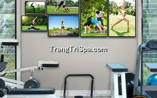 Mẫu Tranh Phòng Tập Yoga Thịnh Hành Treo Tường Trang Trí 