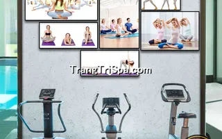 Mẫu Tranh Phòng Tập Yoga Thịnh Hành Treo Tường Trang Trí 