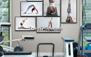 Mẫu Tranh Phòng Tập Yoga Thịnh Hành Treo Tường Trang Trí 