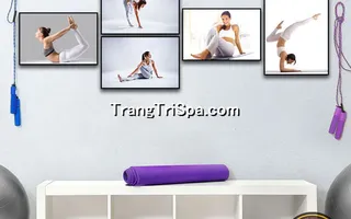 Mẫu Tranh Phòng Tập Yoga Thịnh Hành Treo Tường Trang Trí 