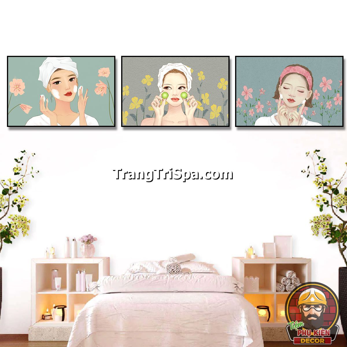 Xu hướng trang trí tranh treo tường tiệm chăm sóc da phong cách tân cổ điển Xu hướng trang trí tranh treo tường tiệm chăm sóc da phong cách tân cổ điển