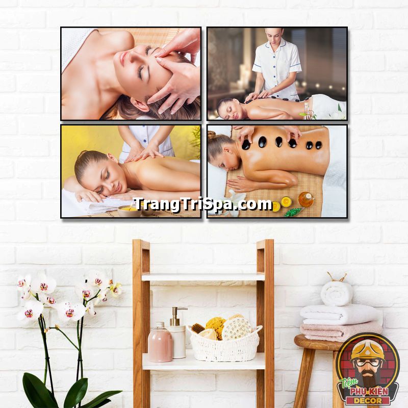 Sử dụng tranh canvas treo tường tiệm spa tăng tính thẩm mỹ cao  Sử dụng tranh canvas treo tường tiệm spa tăng tính thẩm mỹ cao