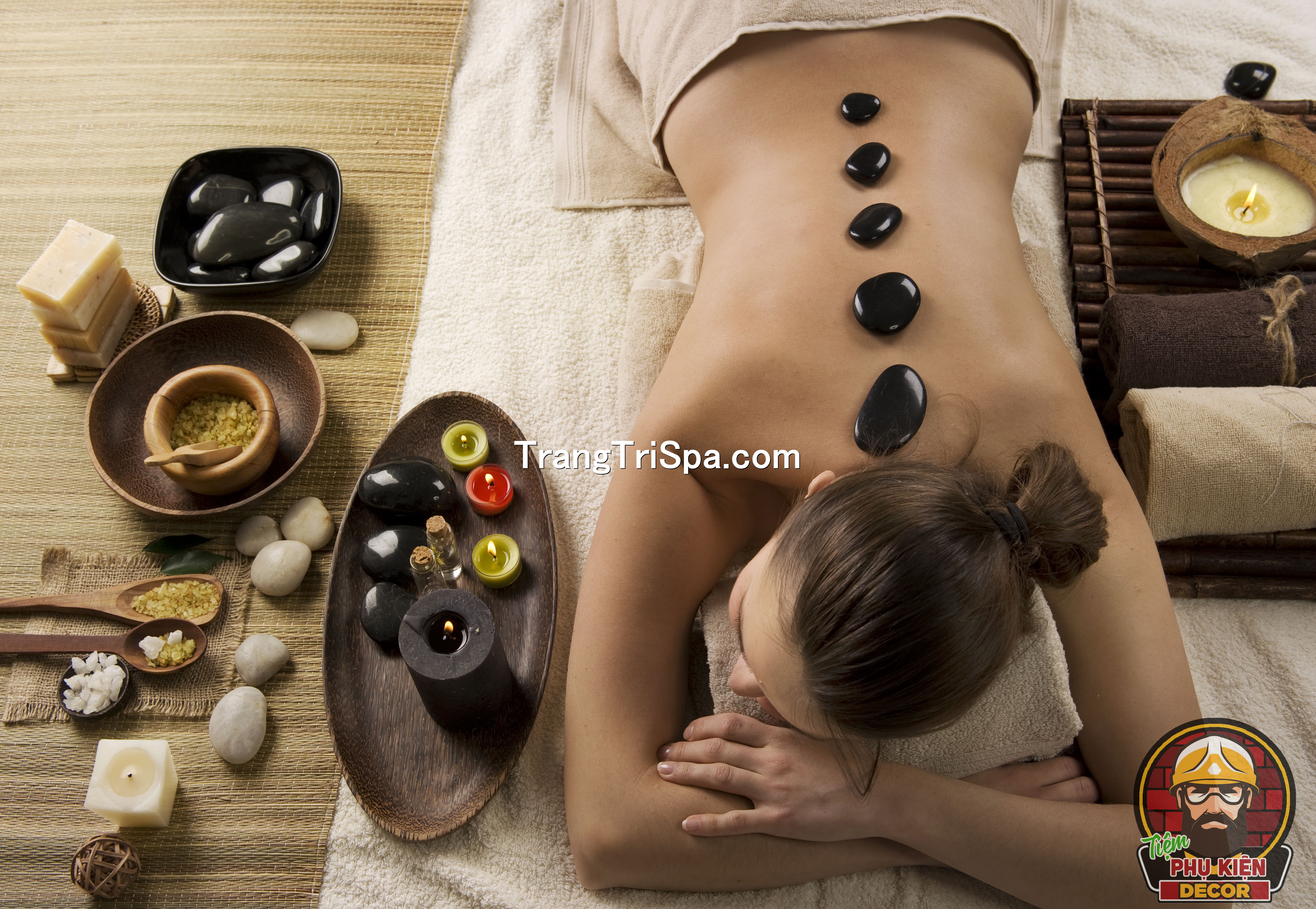 Sử dụng kết hợp tranh dán tường 3D chủ đề Spa được nhiều người ưa chuộng hiện nay  Sử dụng kết hợp tranh dán tường 3D chủ đề Spa được nhiều người ưa chuộng hiện nay