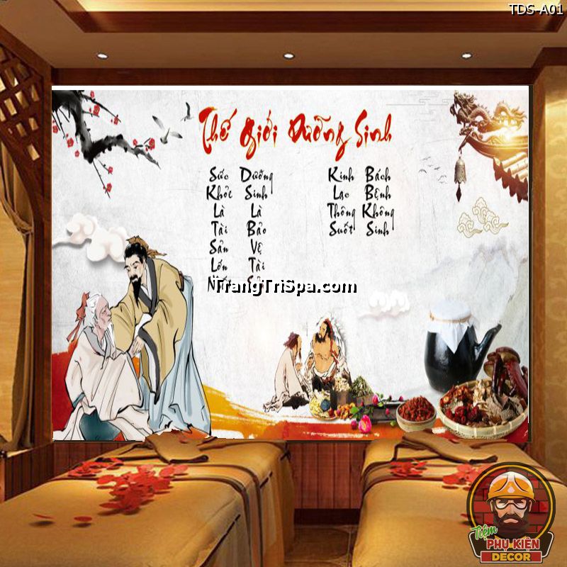 Thế giới Spa Dưỡng sinh - Gội đầu - Massage sử dụng tranh trang trí vô cùng ấn tượng Thế giới Spa Dưỡng sinh - Gội đầu - Massage sử dụng tranh trang trí vô cùng ấn tượng