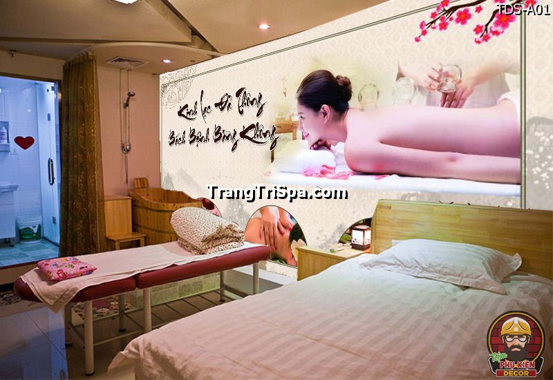 Hãy làm đẹp không gian của Bạn bằng cách sử dụng Tranh dán tường 3D Spa Dưỡng sinh độc đáo Hãy làm đẹp không gian của Bạn bằng cách sử dụng Tranh dán tường 3D Spa Dưỡng sinh độc đáo