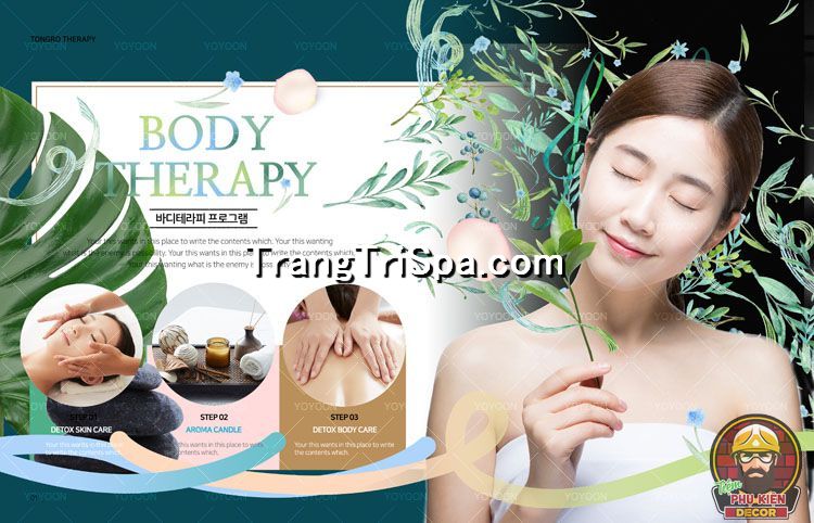 Sử dụng tranh dán tường thẩm mỹ viện tạo sự thẩm mỹ cao Sử dụng tranh dán tường thẩm mỹ viện tạo sự thẩm mỹ cao