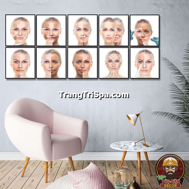 Tranh decor treo tường chăm sóc da với đa dạng hình ảnh đẹp mắt Tranh decor treo tường chăm sóc da với đa dạng hình ảnh đẹp mắt