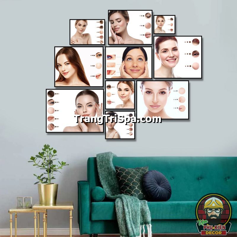 Tranh decor treo tường chăm sóc da với đa dạng hình ảnh đẹp mắt Tranh decor treo tường chăm sóc da với đa dạng hình ảnh đẹp mắt