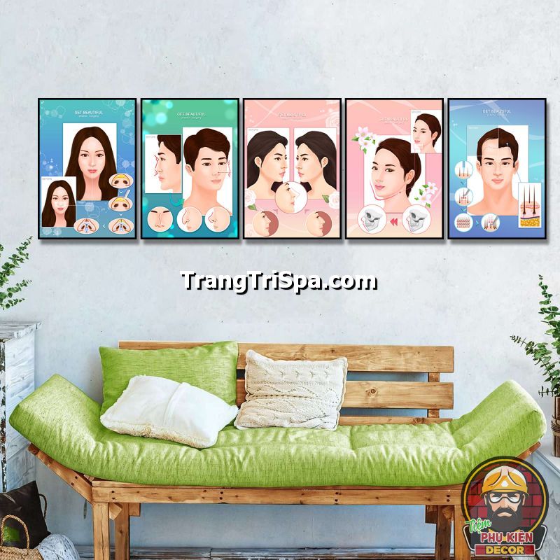 Xu hướng tranh phòng thẩm mỹ viện treo tường thêm độc đáo, đẹp mắt Xu hướng tranh phòng thẩm mỹ viện treo tường thêm độc đáo, đẹp mắt