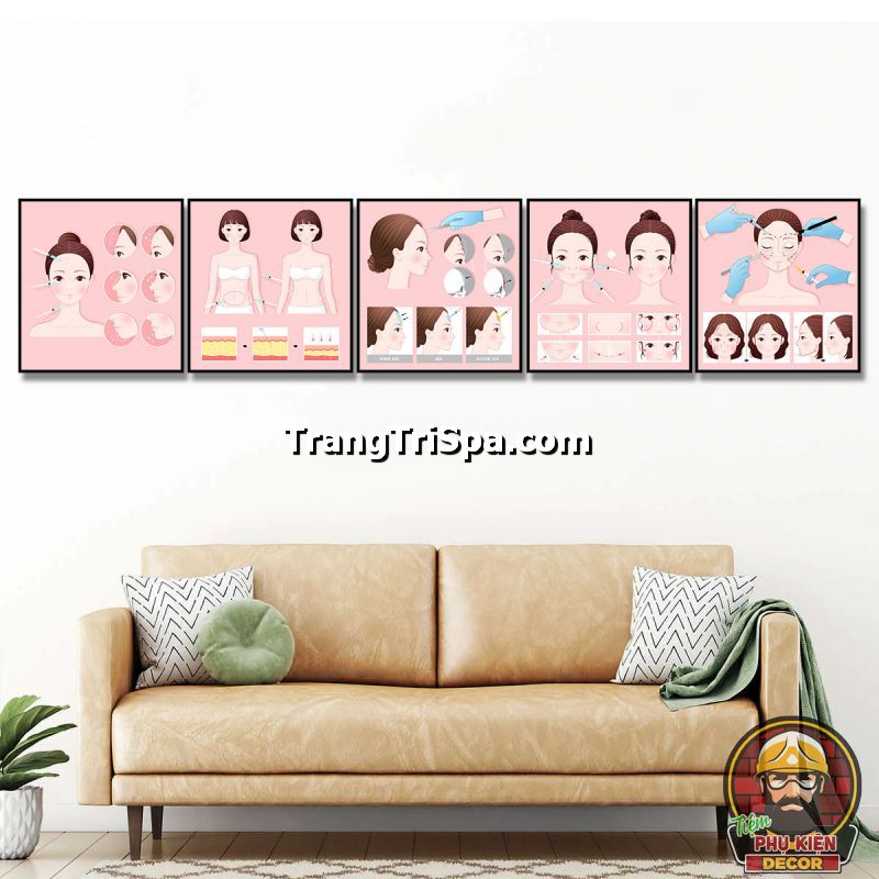Xu hướng tranh phòng thẩm mỹ viện treo tường thêm độc đáo, đẹp mắt Xu hướng tranh phòng thẩm mỹ viện treo tường thêm độc đáo, đẹp mắt