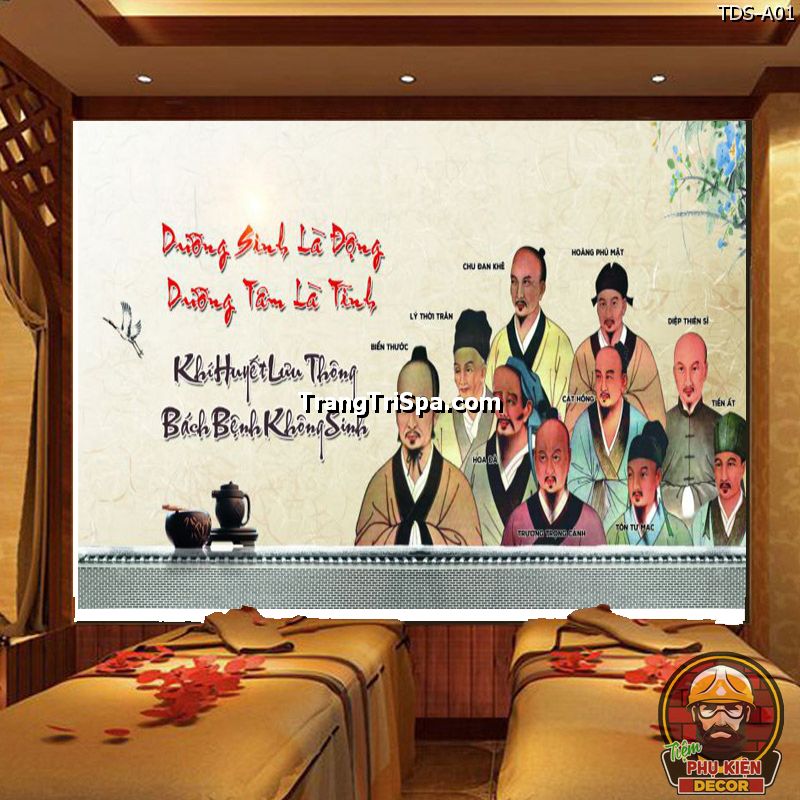 Tổng hợp các mẫu tranh Spa Dưỡng sinh Danh Y Trung Hoa Nghệ thuật Tổng hợp các mẫu tranh Spa Dưỡng sinh Danh Y Trung Hoa Nghệ thuật