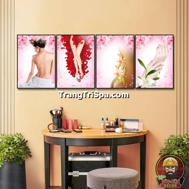 Mẫu tranh tiệm chăm sóc da treo tường mang đến không gian hiệu quả thẩm mỹ cao Mẫu tranh tiệm chăm sóc da treo tường mang đến không gian hiệu quả thẩm mỹ cao