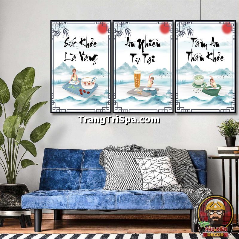 Sử dụng tranh tiệm spa đông y treo tường đẹp được ưa chuộng nhất hiện nay Sử dụng tranh tiệm spa đông y treo tường đẹp được ưa chuộng nhất hiện nay