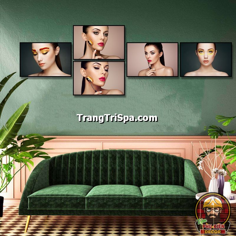 Tranh tiệm trang điểm treo tường tạo ấn tượng sâu sắc, giúp chủ tiệm lấy lòng khách hàng Tranh tiệm trang điểm treo tường tạo ấn tượng sâu sắc, giúp chủ tiệm lấy lòng khách hàng